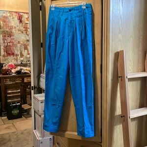 Vintage French navy blue pants size 8